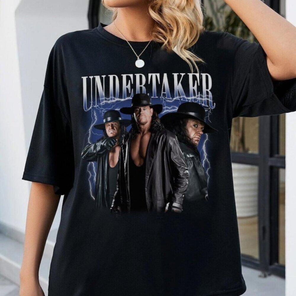 Undertaker WWE Wrestling Legend Graphic Fan Unisex Style Shirt T-Shirt 91